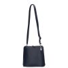 Leder 5128 blaue Umhängetasche