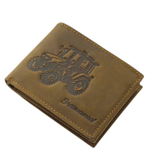 Green Deed TRAK1021 braune Geldbörse