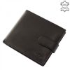 La Scala DK-45 schwarze Geldbörse für Männer