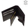 La Scala DK-45 schwarze Geldbörse für Männer