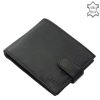 La Scala DBO-06 schwarze Geldbörse für Männer