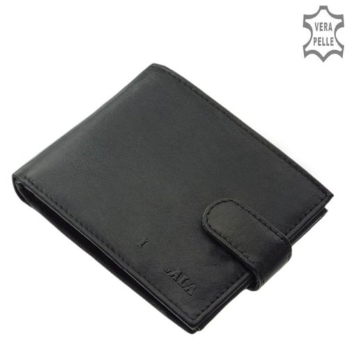 La Scala DBO-06 schwarze Geldbörse für Männer