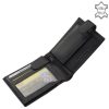 La Scala DBO-06 schwarze Geldbörse für Männer