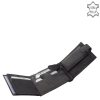 La Scala DBO-06 schwarze Geldbörse für Männer