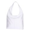 Leder 5241 weiße Schultertasche
