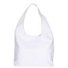 Leder 5241 weiße Schultertasche