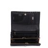 Kroko Mander J11-002 001 schwarze Geldbörse für Damen