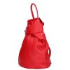 Leder 8503 roter Rucksack 