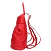 Leder 8503 roter Rucksack 