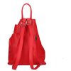 Leder 8503 roter Rucksack 