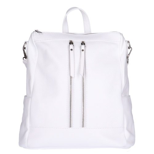 Leder 12500 weißer Rucksack