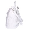 Leder 12500 weißer Rucksack