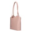 Leder 238 rosa Schultertasche