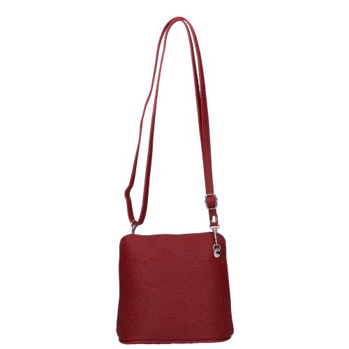 Leder 5128 rote Umhängetasche
