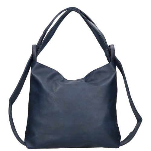 Hernan Bag HB0161 blaue Rucksack und Schultertasche