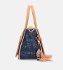 Anekke Menire 36621-184 beige blaue Handtasche