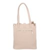 Chiara Faserleder Tasche L 322 bis beige
