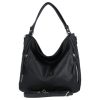 Hernan Bag HB0379 schwarze Schultertasche