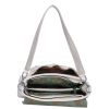 Chiara E 698 champagne schwarze Tasche