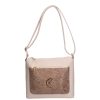 Karen 1653 beige Blume Tasche