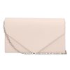 Modische 6114-1 beige Abendtasche