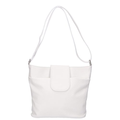 Leder 0110 weiße Tasche