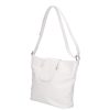 Leder 0110 weiße Tasche