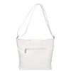 Leder 0110 weiße Tasche