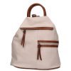 Hernan Bag HB0195 beiger brauner Damenrucksack