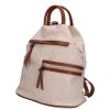 Hernan Bag HB0195 beiger brauner Damenrucksack