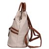 Hernan Bag HB0195 beiger brauner Damenrucksack