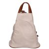 Hernan Bag 0139 beiger brauner Damenrucksack
