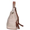 Hernan Bag 0139 beiger brauner Damenrucksack