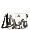 Anekke Peace & Love 38863-184 schwarze weiße Tasche