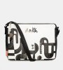 Anekke Peace & Love 38863-184 schwarze weiße Tasche