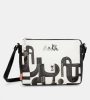 Anekke Peace & Love 38863-184 schwarze weiße Tasche