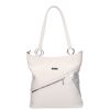 Karen 9507 weiße silberne Tasche