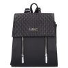 Karen 9230 bis kleiner Rucksack mit schwarzem Muster