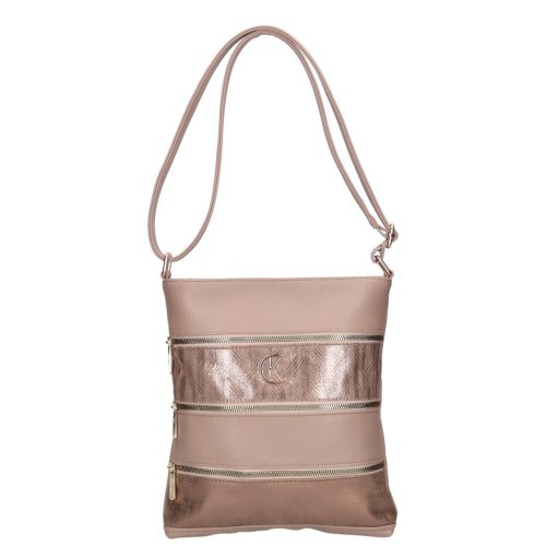 Karen 9508 Beige Faserleder Damentasche