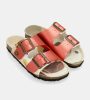 Anekke beige-rot Sandalen in Größe 37 40371-717