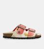 Anekke beige-rot Sandalen in Größe 37 40371-717