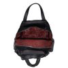 Chiara Faserleder Rucksack K 7031 weiß