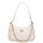 Chiara Faserleder Tasche M 8022 weiß