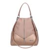Karen Faserleder Tasche 1620 Puder