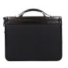 Karen Faserleder Tasche 2005 Schwarz Lack Geflochten