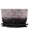 Karen Faserleder Tasche 2005 Schwarz Lack Geflochten