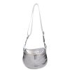 Karen Faserleder Tasche KR 001 bis silber