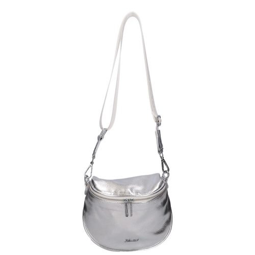Karen Faserleder Tasche KR 001 bis silber