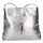 Karen Faserleder Tasche D 099 silber