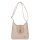 Karen Faserleder Tasche 9526 beige Blume